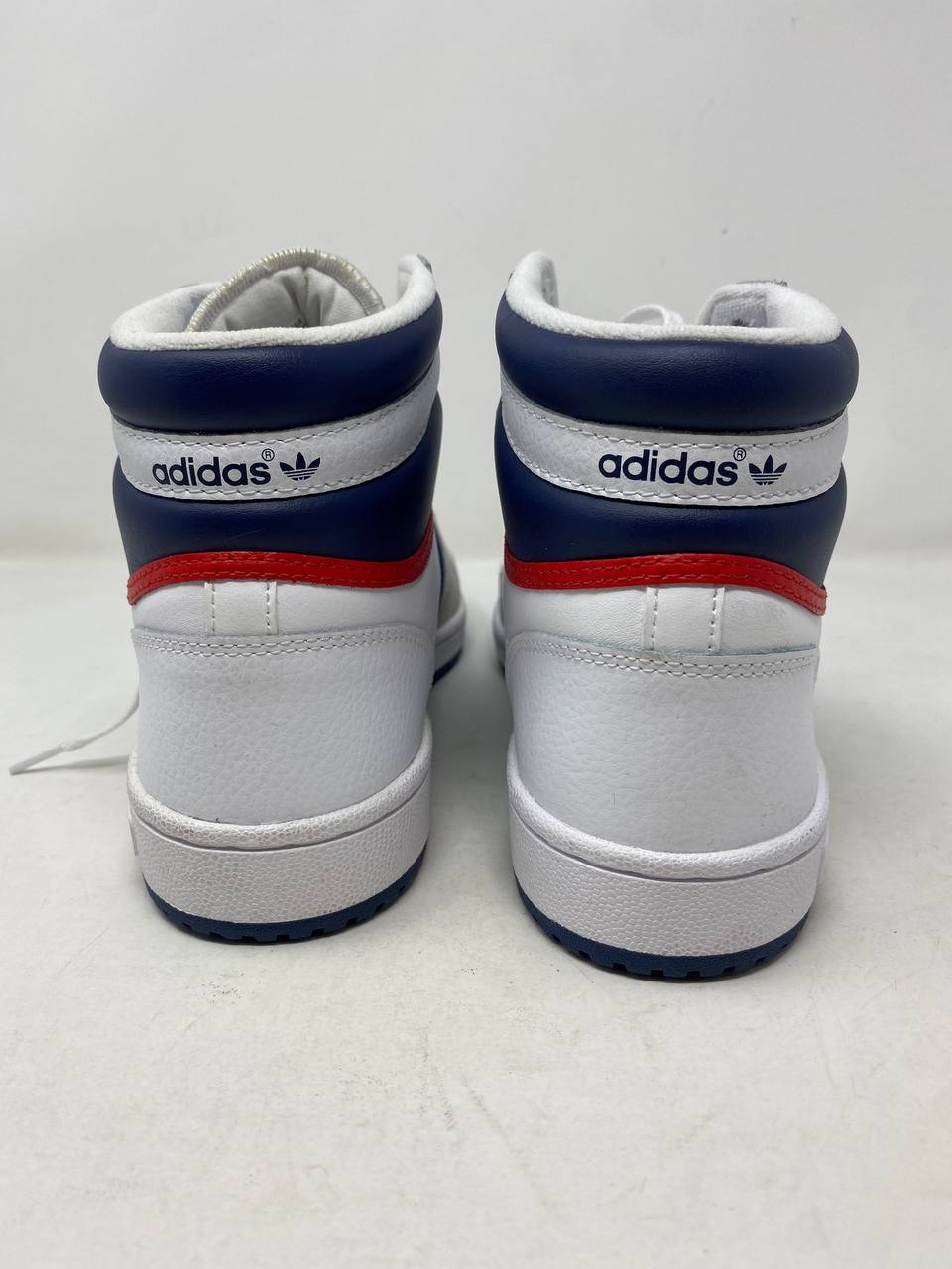 Adidas Top Ten RB High-Top Sneakers Mens White Navy Blue Gray Red New
