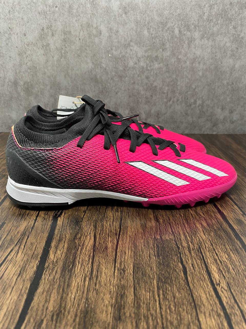 Adidas X Ghosted.3 Turf Soccer Shoes - Pink/Black/White - New