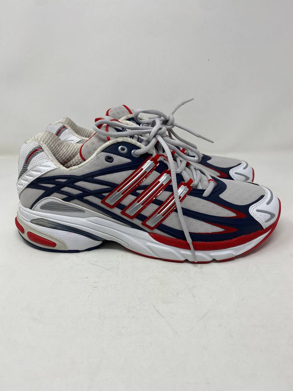 Adidas Response CL Running Shoes Cream White Navy Scarlet US 9.5