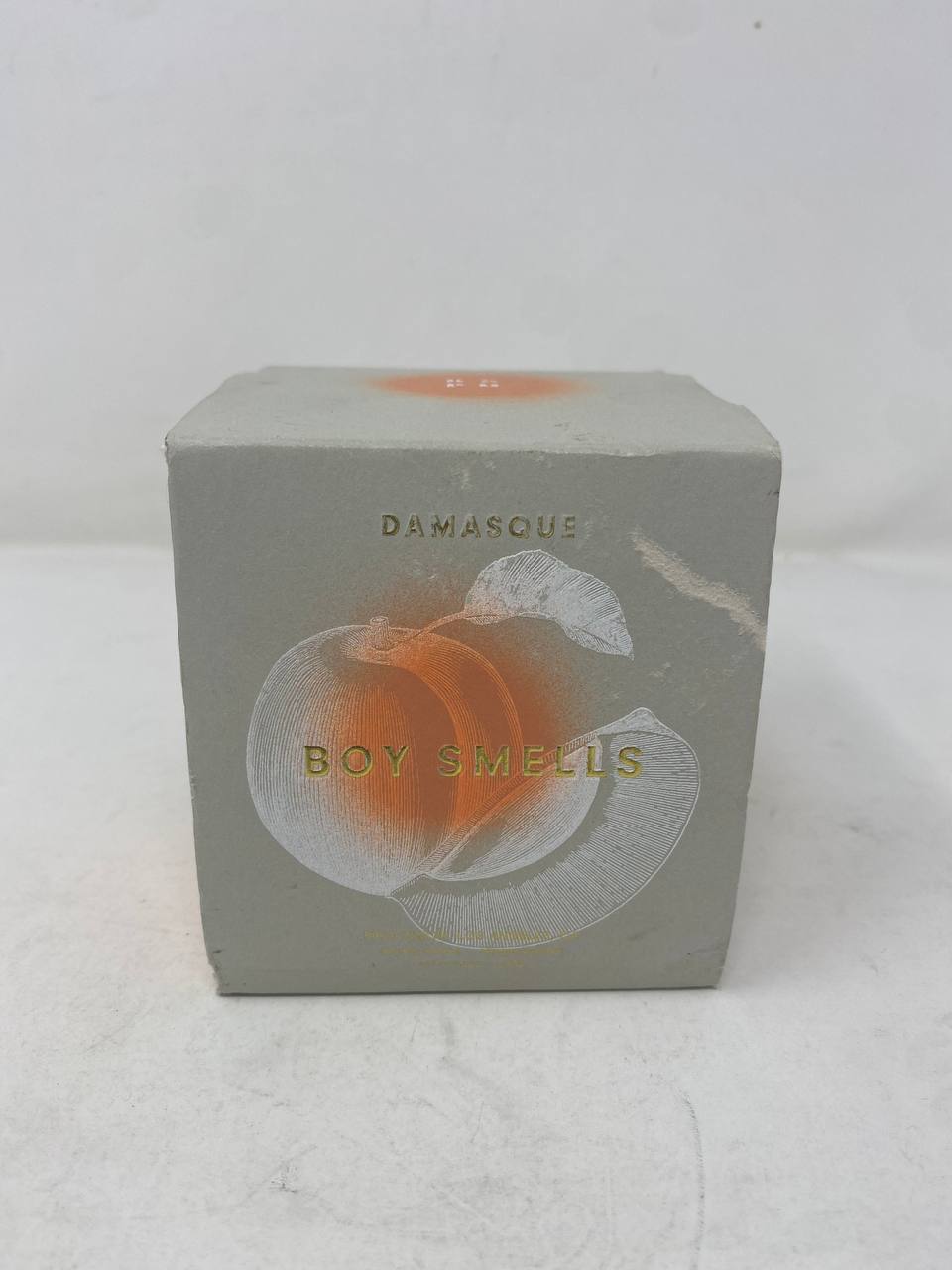 Boy Smells Damasque Scented Candle - Apricot, Rose, Musk - New