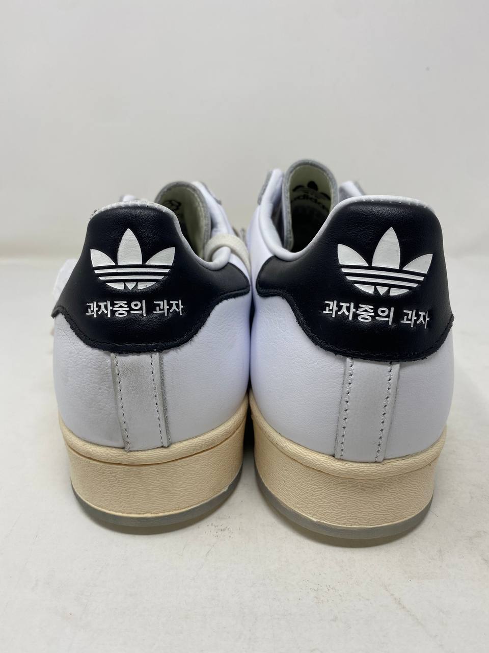 Adidas Superstar PÖLL Seoul Sneakers Mens US 9 White Like New