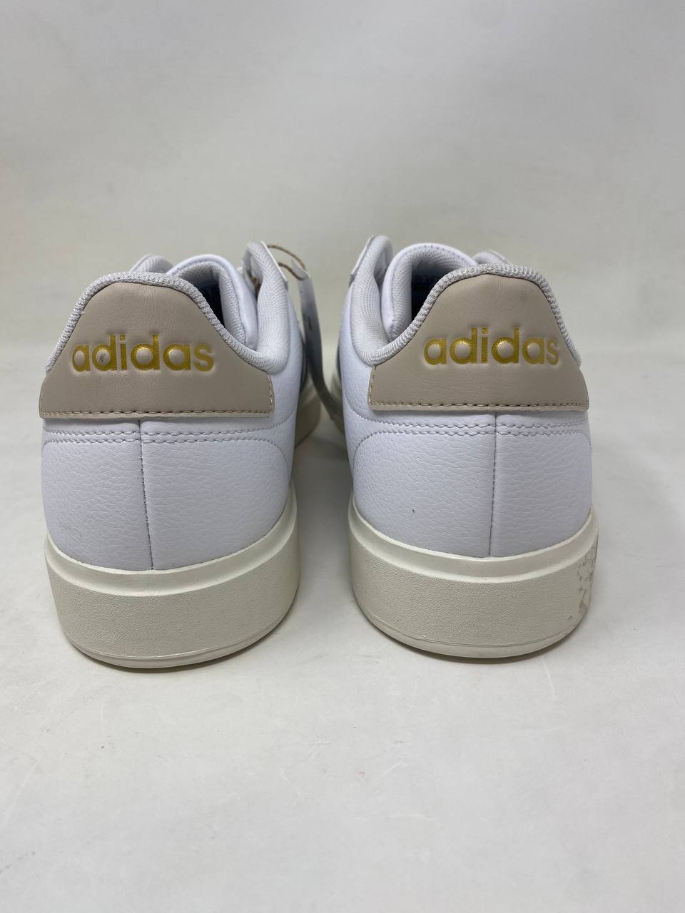 Adidas Grand Court Base 2.0 Mens White/Gray Sneakers - New