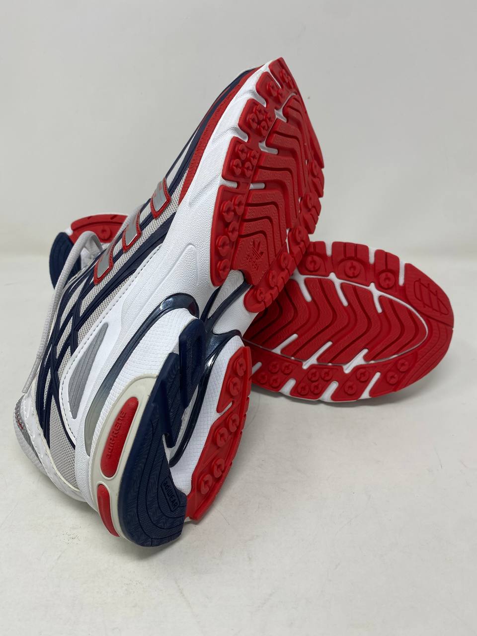 Adidas Response CL Running Shoes Cream White Navy Scarlet US 9.5