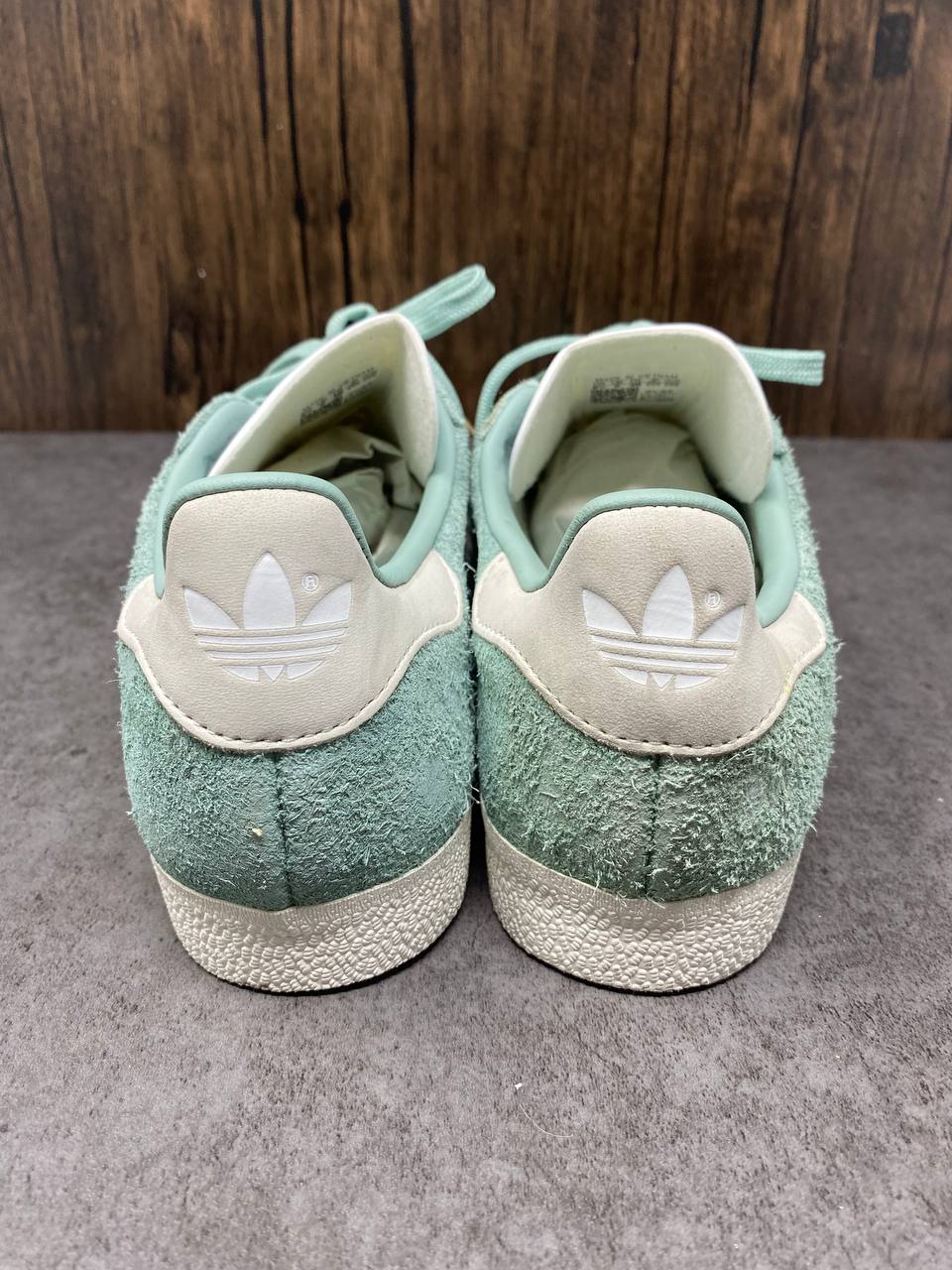 Adidas Gazelle Mint Green Suede Sneakers New Mens Various Sizes