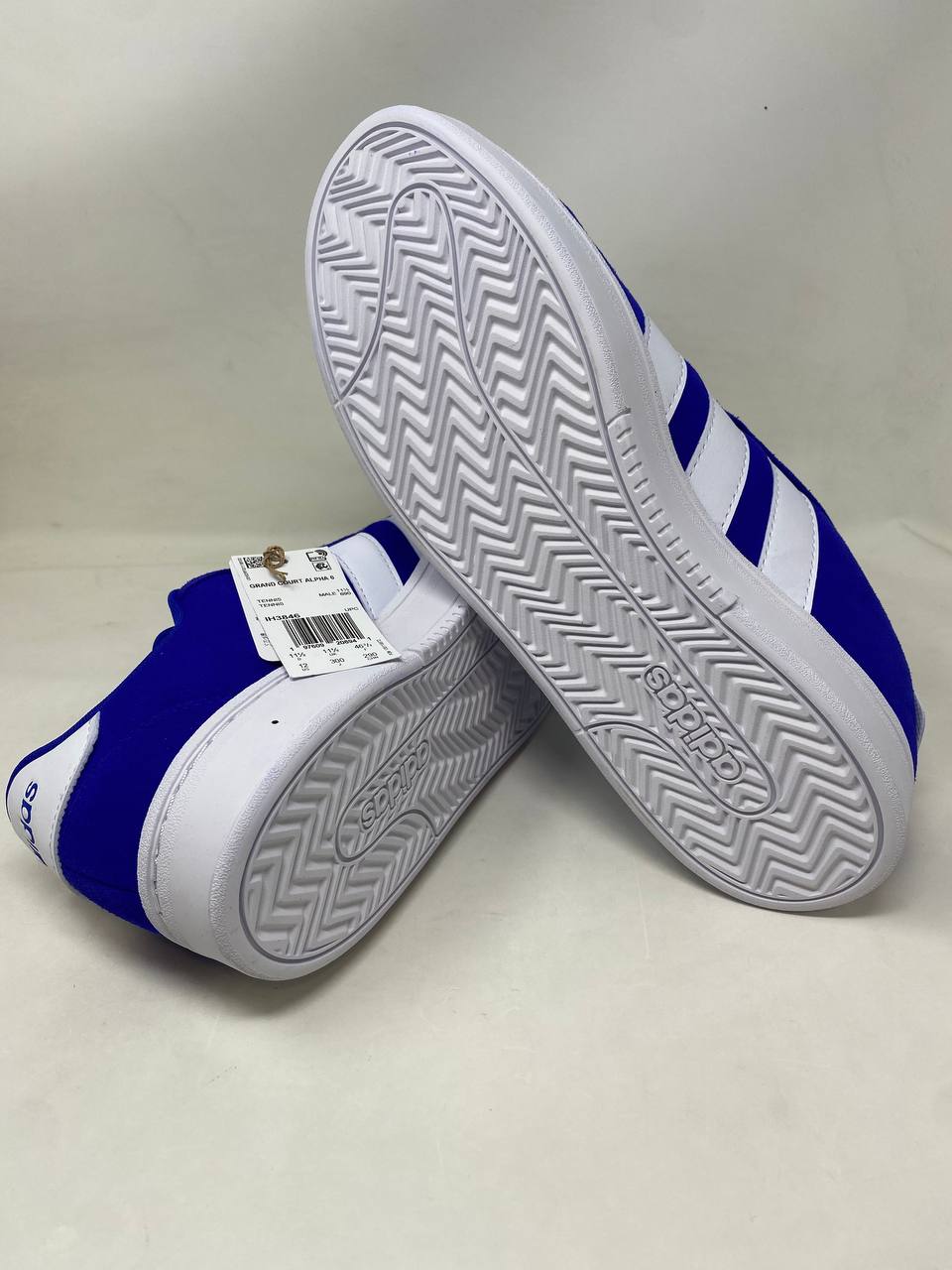 Adidas Court Alpha Sneakers Royal Blue/White New Mens Size