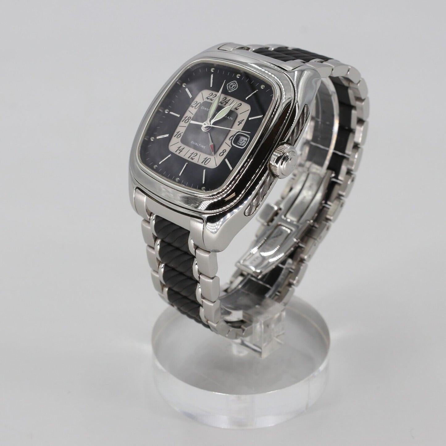 David Yurman Thoroughbred Date Automatic Stainless 41mm Swiss DY-A1211P-A003