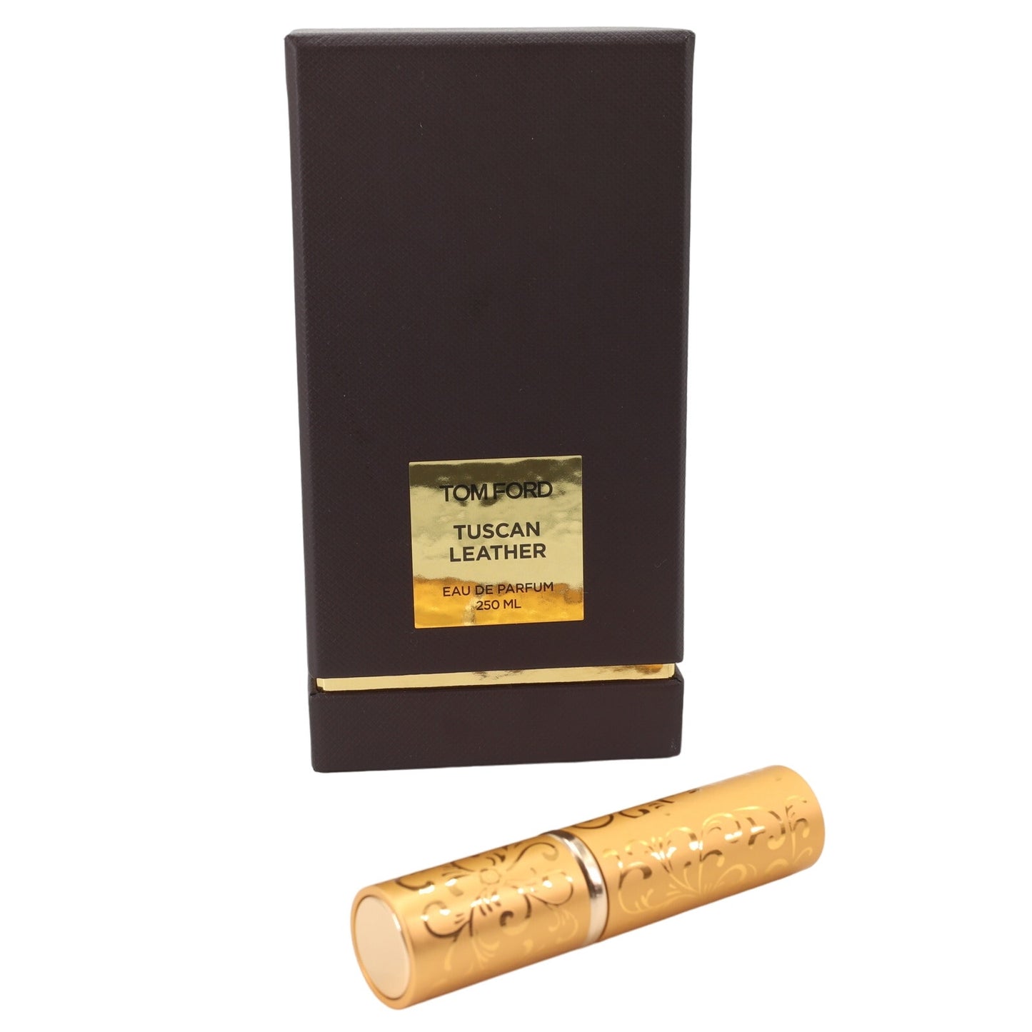 Tuscan Leather by TOM FORD - Gold Mini Atomizer (Pre-Formulation 2019)