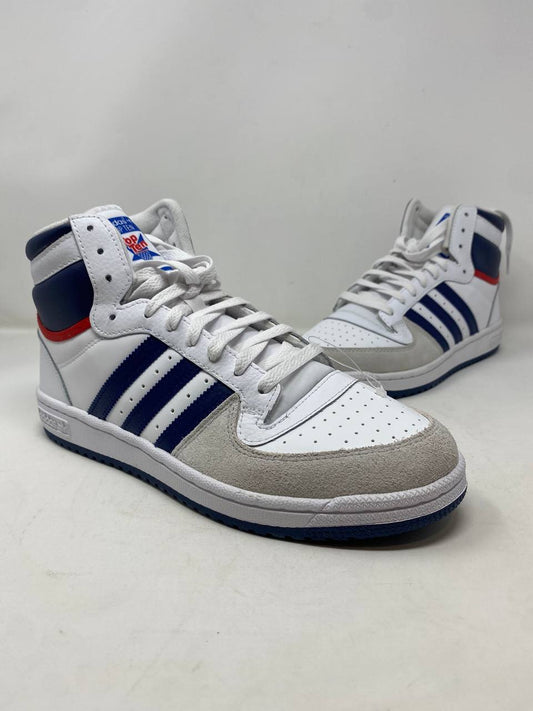 Adidas Top Ten RB High-Top Sneakers Mens White Navy Blue Gray Red New