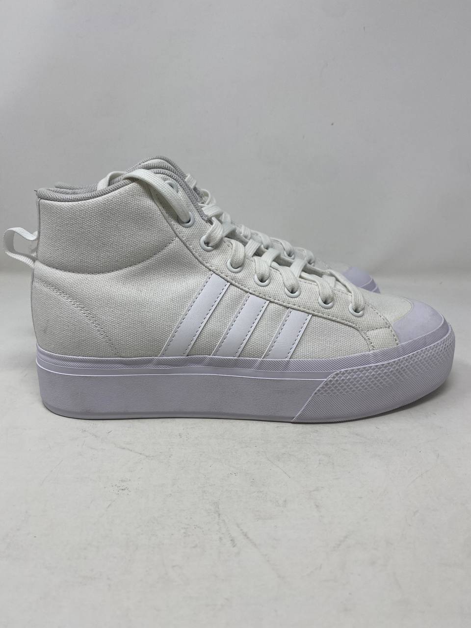 Adidas Nizza Platform Mid Womens Sneakers White - Like New