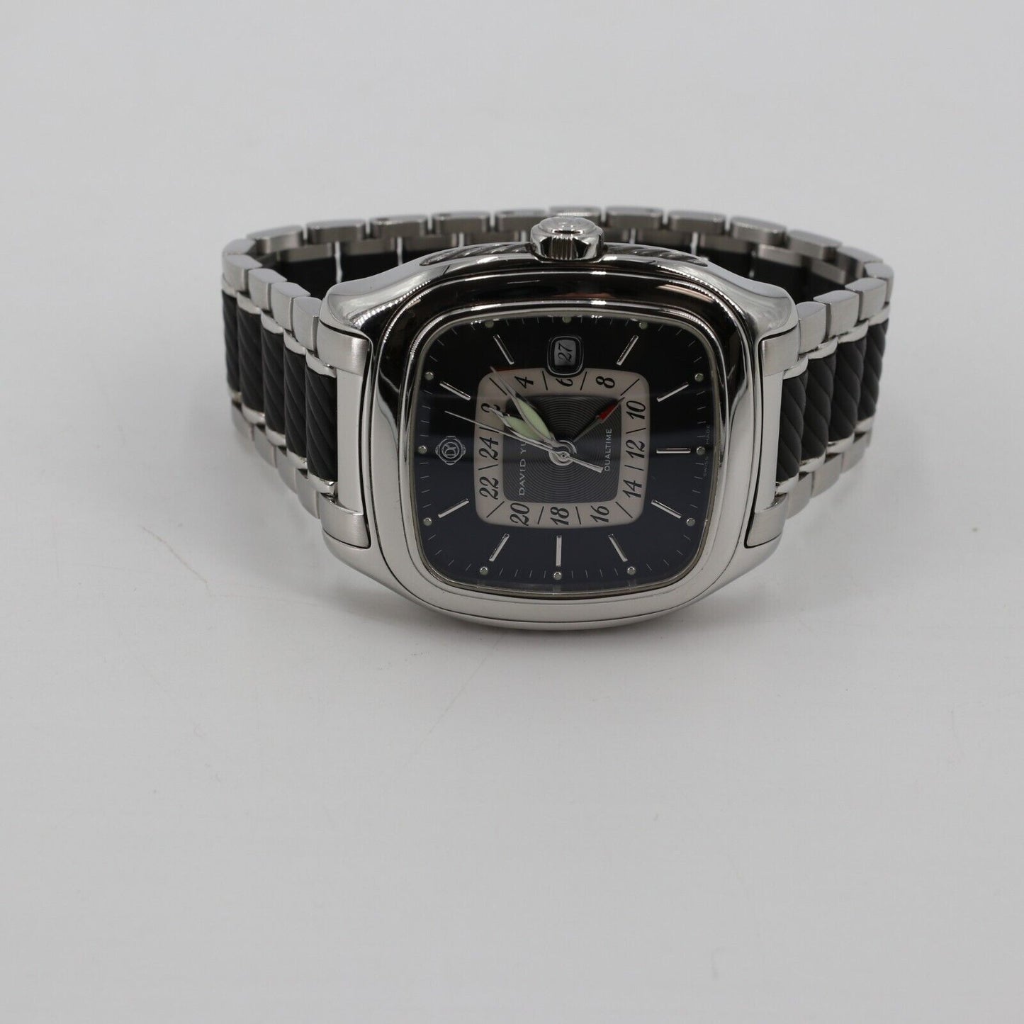 David Yurman Thoroughbred Date Automatic Stainless 41mm Swiss DY-A1211P-A003