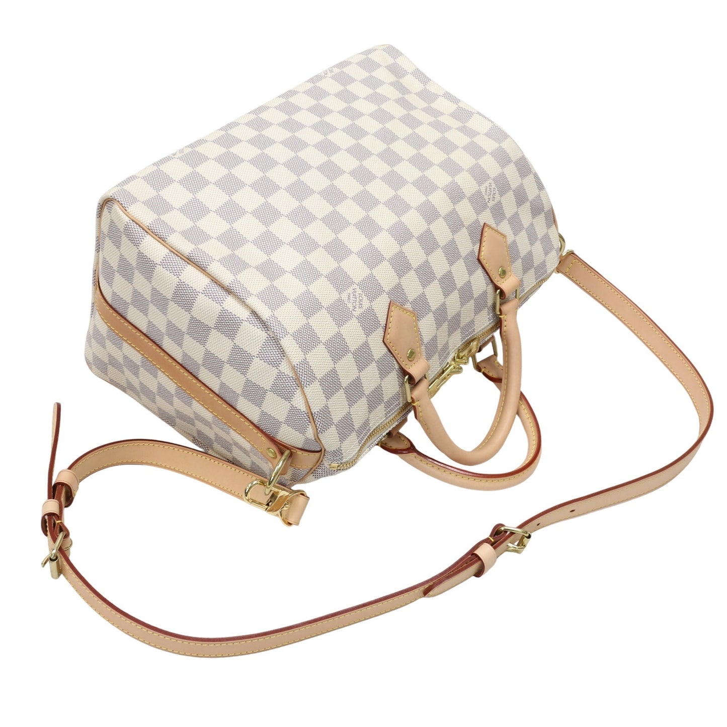 Louis Vuitton NEW AZUR Damier Summer 2020 Speedy 30 Bandouliere LV-B0619P-B006