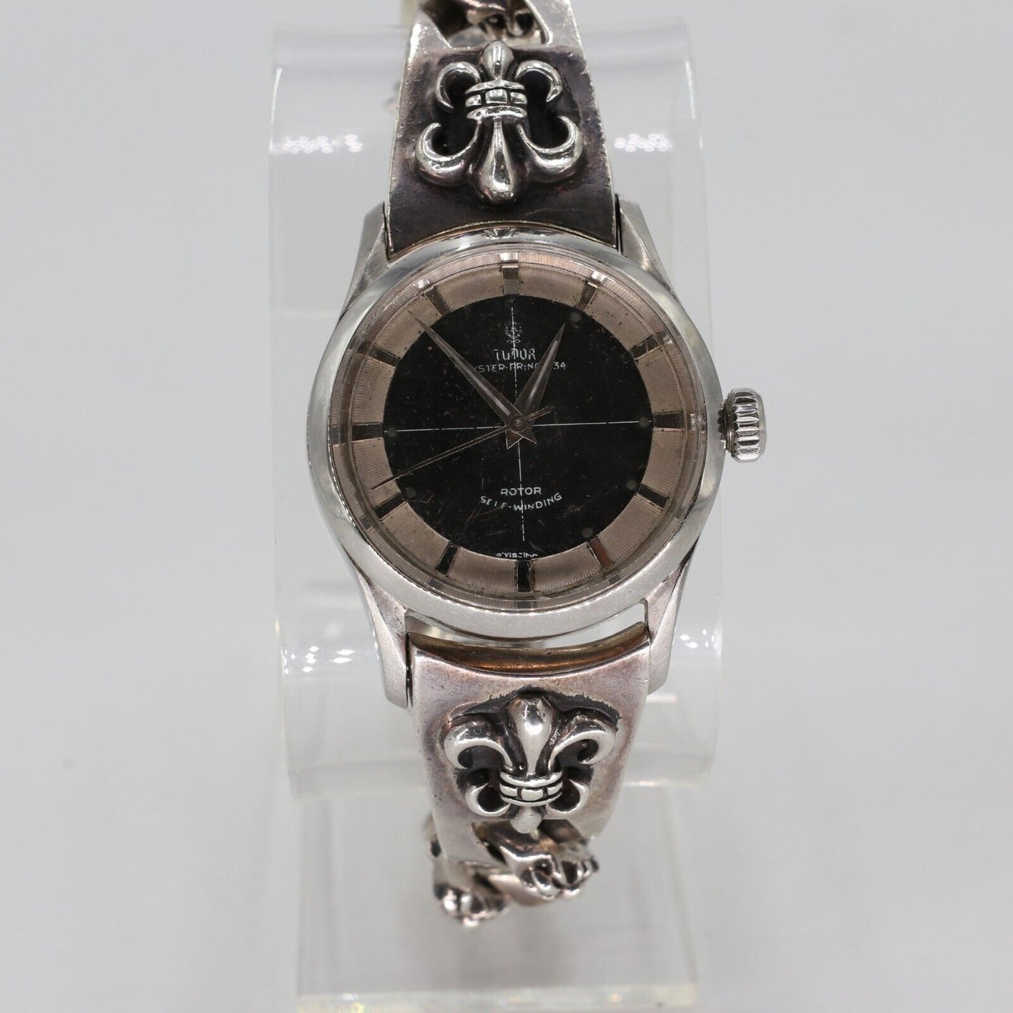 Chrome Hearts 1958 Tudor Dark Prince Tuxedo 34MM Cal 390 Rolex TD-A1211P-A004