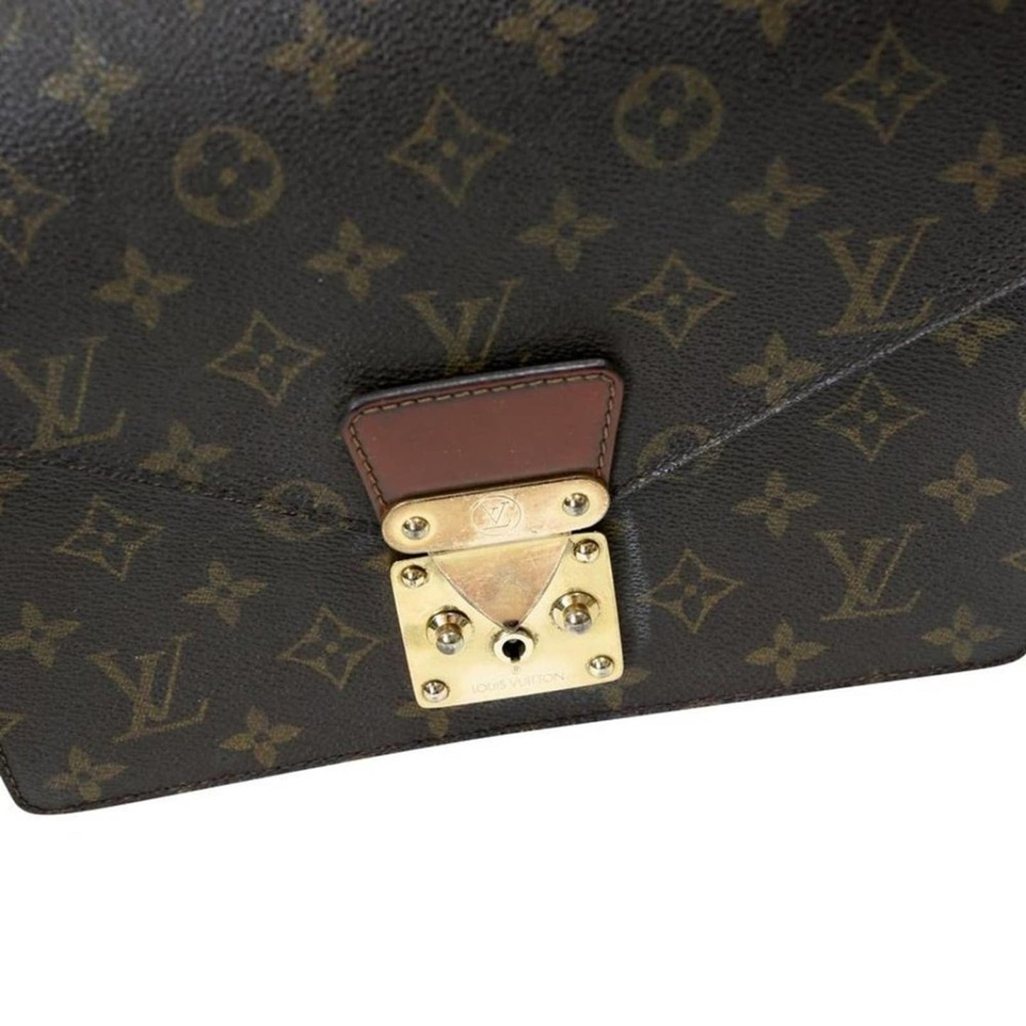 Louis Vuitton Monceau Travel Bag Monogram Canvas Cross Body Bag LV-B0625P-B006