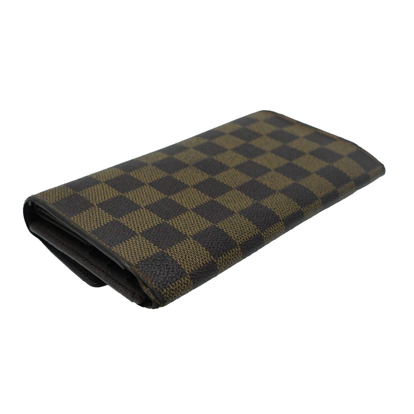 Louis Vuitton Monogram Damier GM Canvas Trifold Sarah Wallet LV-W0712P-C003