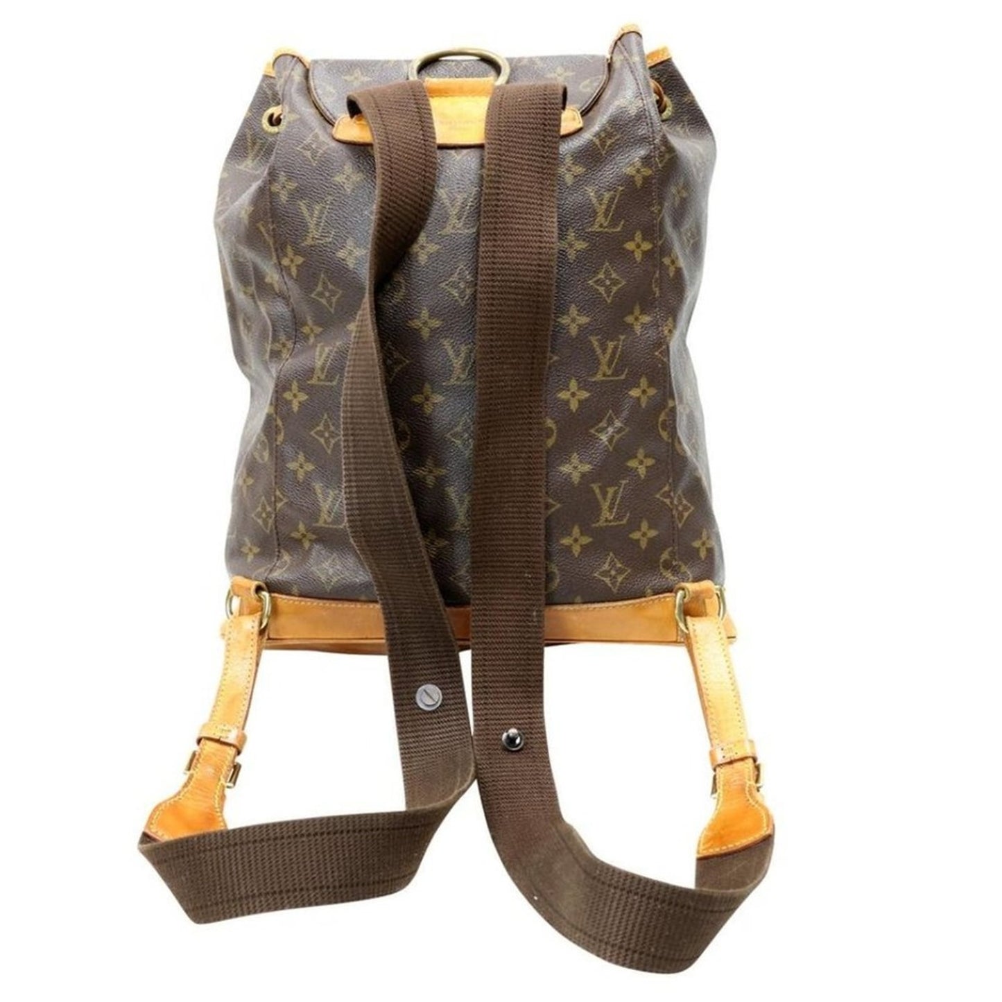 Louis Vuitton Drawstring Montsouris Monogram Canvas Backpack LV-B0625P-B002