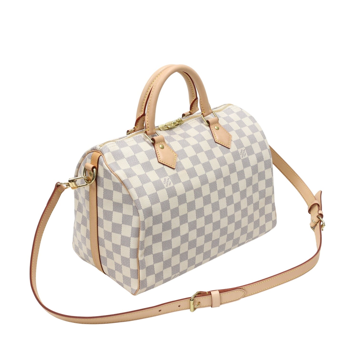 Louis Vuitton NEW AZUR Damier Summer 2020 Speedy 30 Bandouliere LV-B0619P-B006