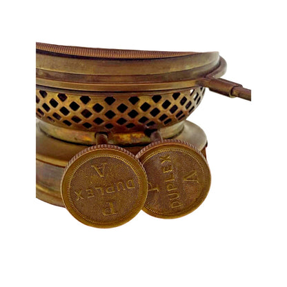 Fenton Glass Lamp Pink Hobnail Iridescent Vintage Lamp Duplex Victorian Luxury