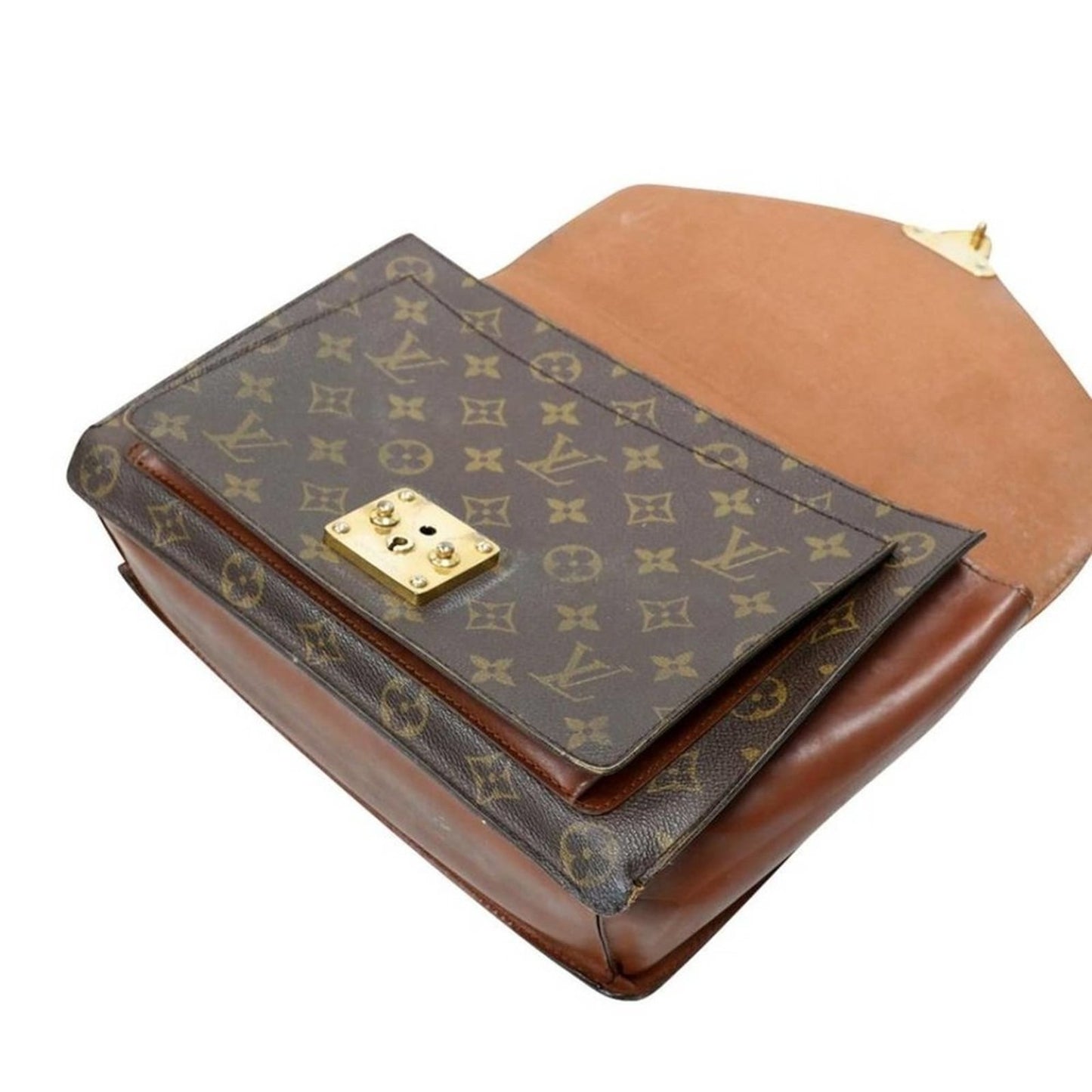 Louis Vuitton Monceau Travel Bag Monogram Canvas Cross Body Bag LV-B0625P-B006