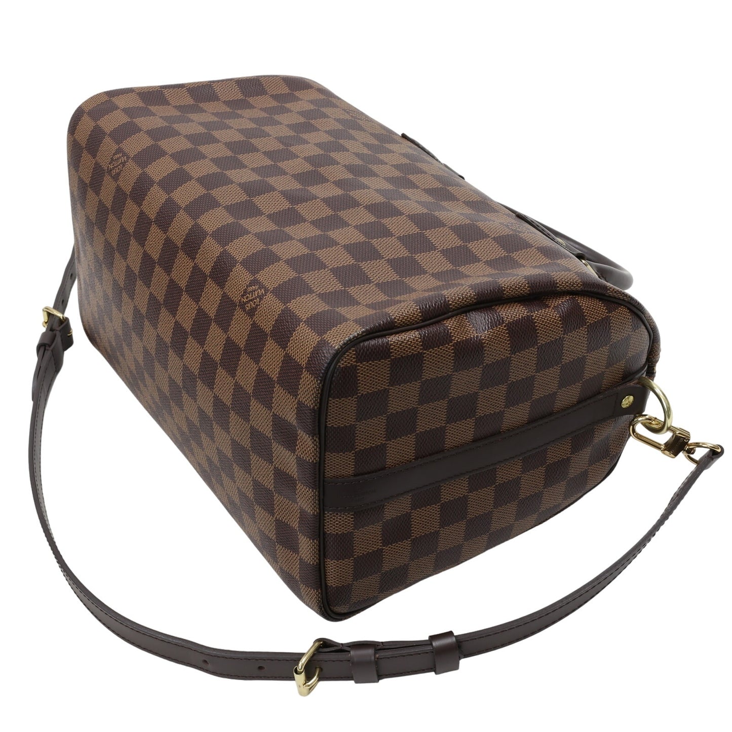 Louis Vuitton NEW Damier Ebene 2020 Speedy 30 Bandouliere LV-B0619P-B005