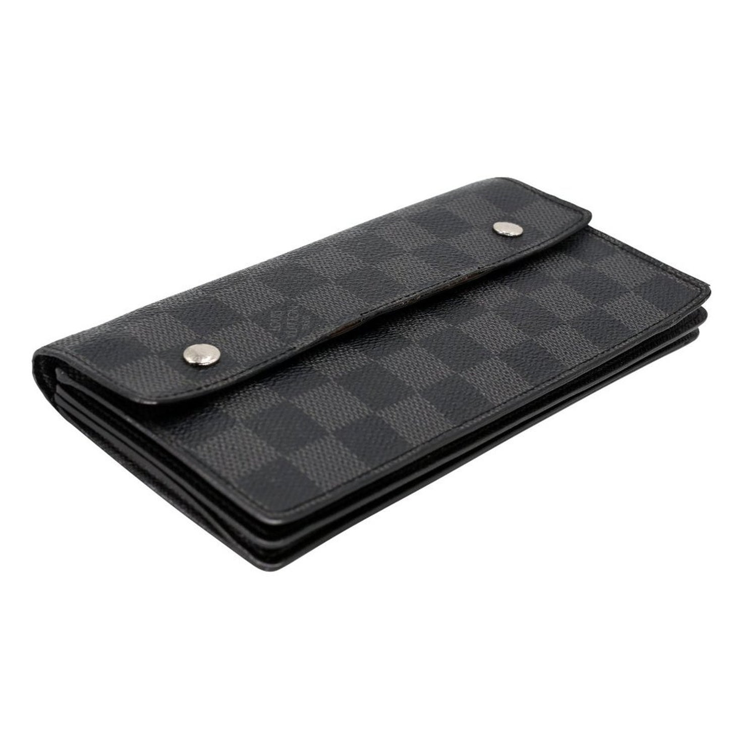 Louis Vuitton Damier Graphite Accordion Wallet LV-W1001P-A004