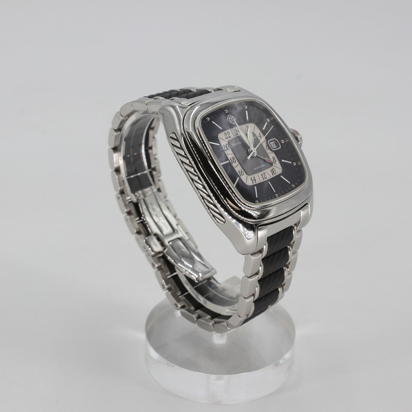 David Yurman Thoroughbred Date Automatic Stainless 41mm Swiss DY-A1211P-A003