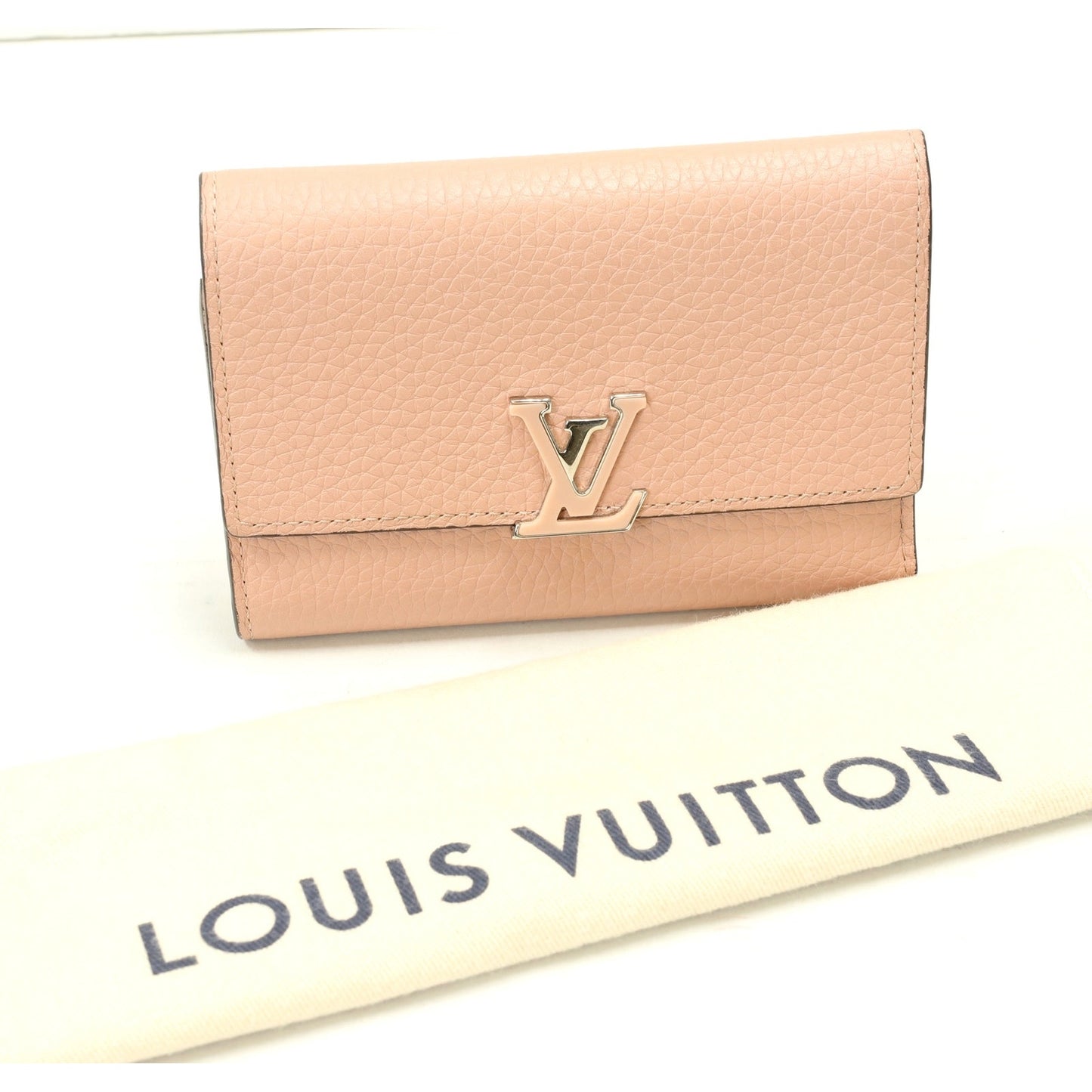 Louis Vuitton Capucine Trillon MAGNOLIA Porte-Feuil Wallet LV-W0619C-B008