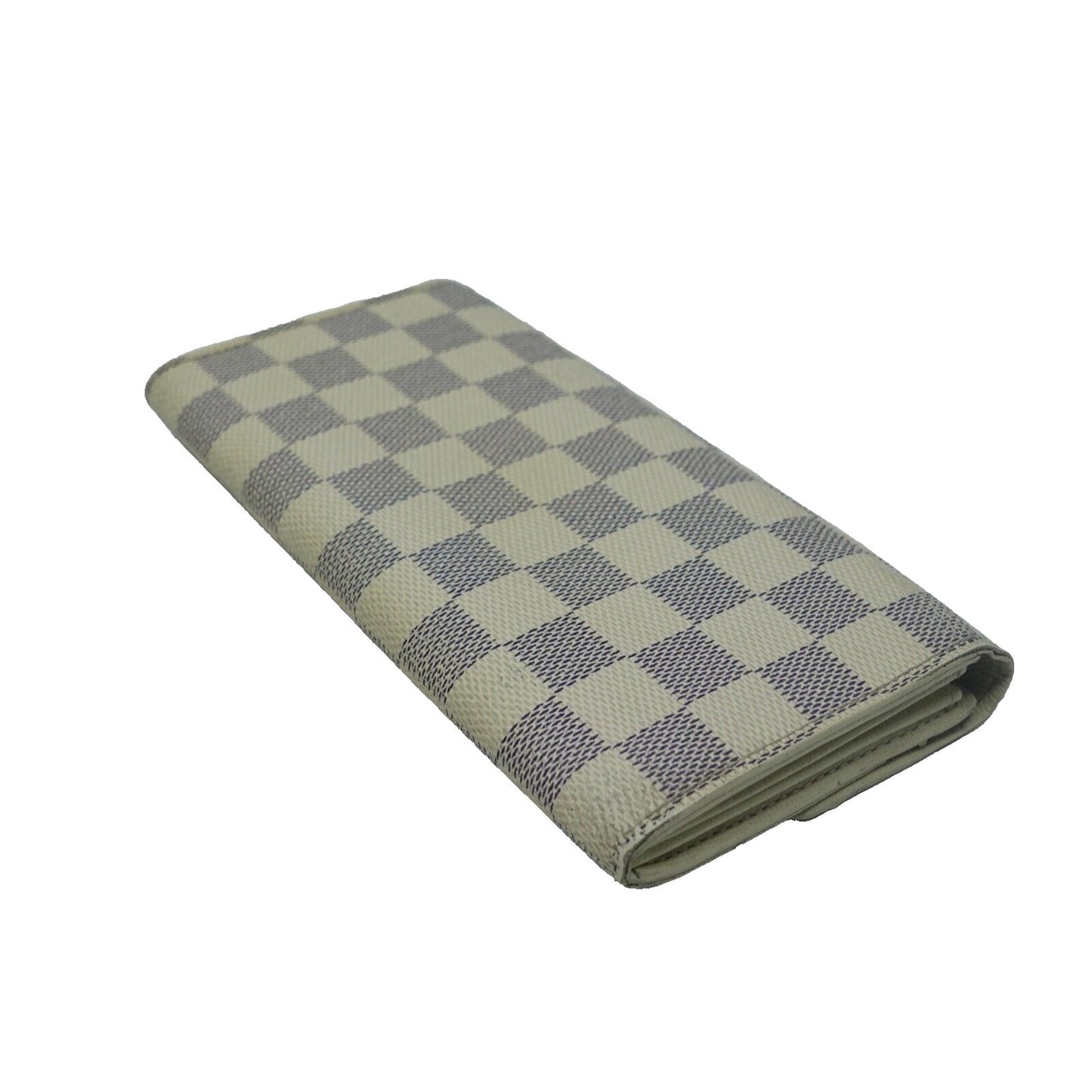 Louis Vuitton Azur Canvas Sarah GM Long Wallet Travel LV-W0712P-C005