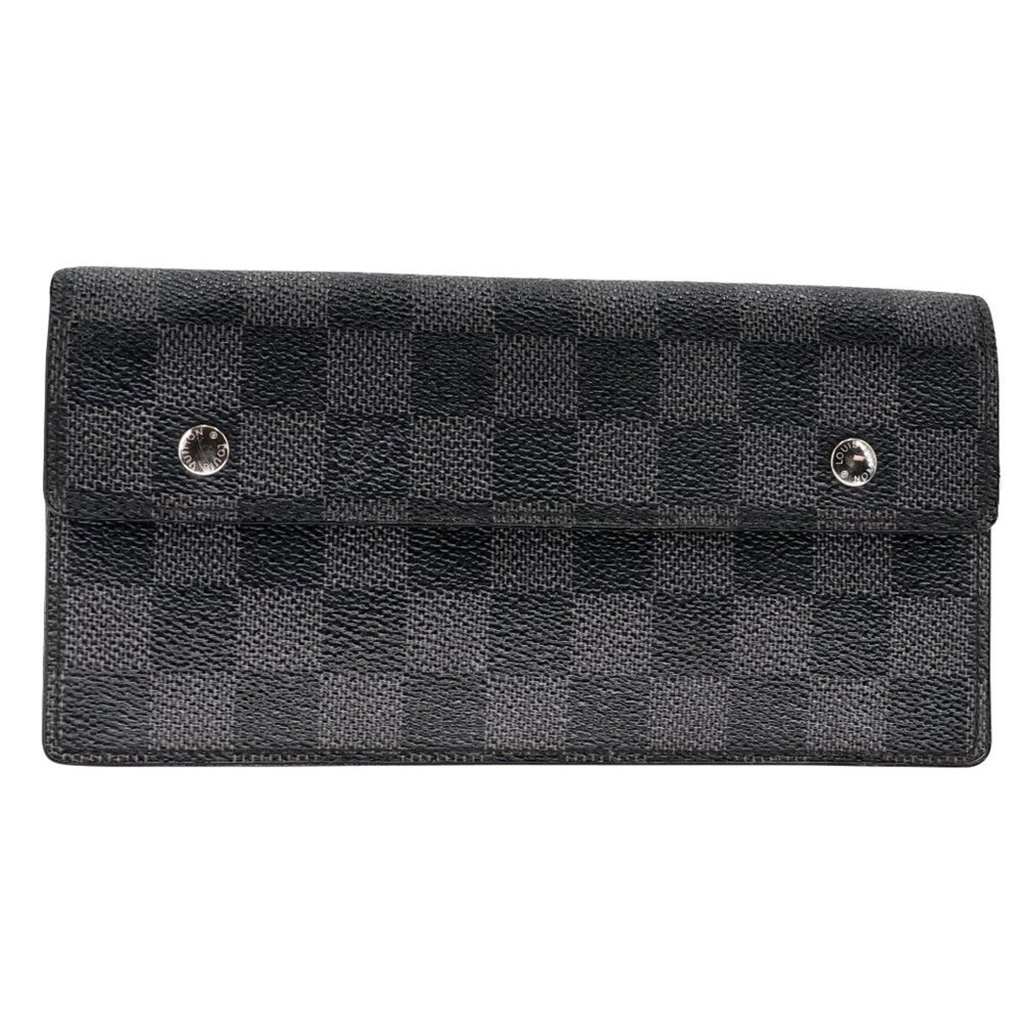 Louis Vuitton Damier Graphite Accordion Wallet LV-W1001P-A004