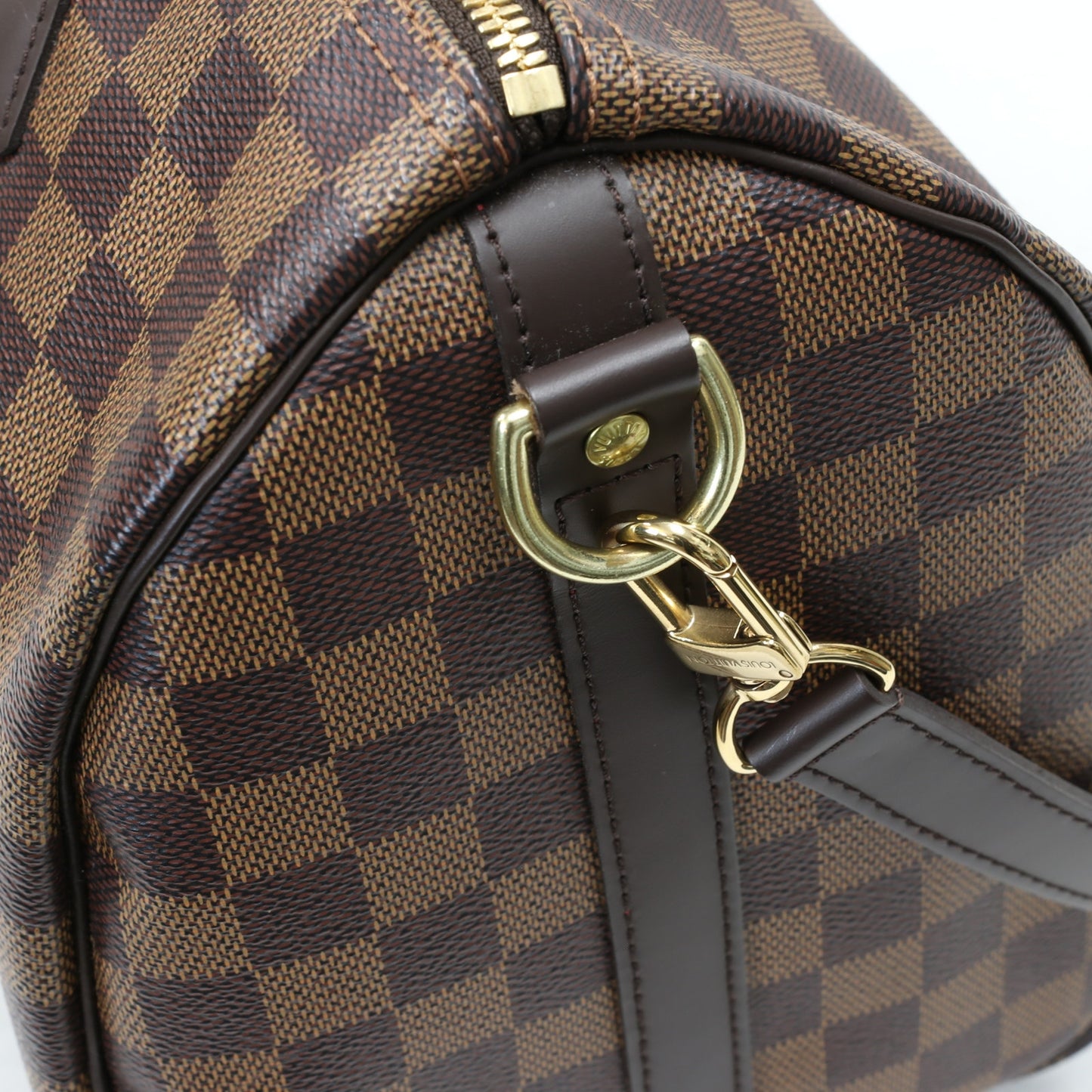 Louis Vuitton NEW Damier Ebene 2020 Speedy 30 Bandouliere LV-B0619P-B005