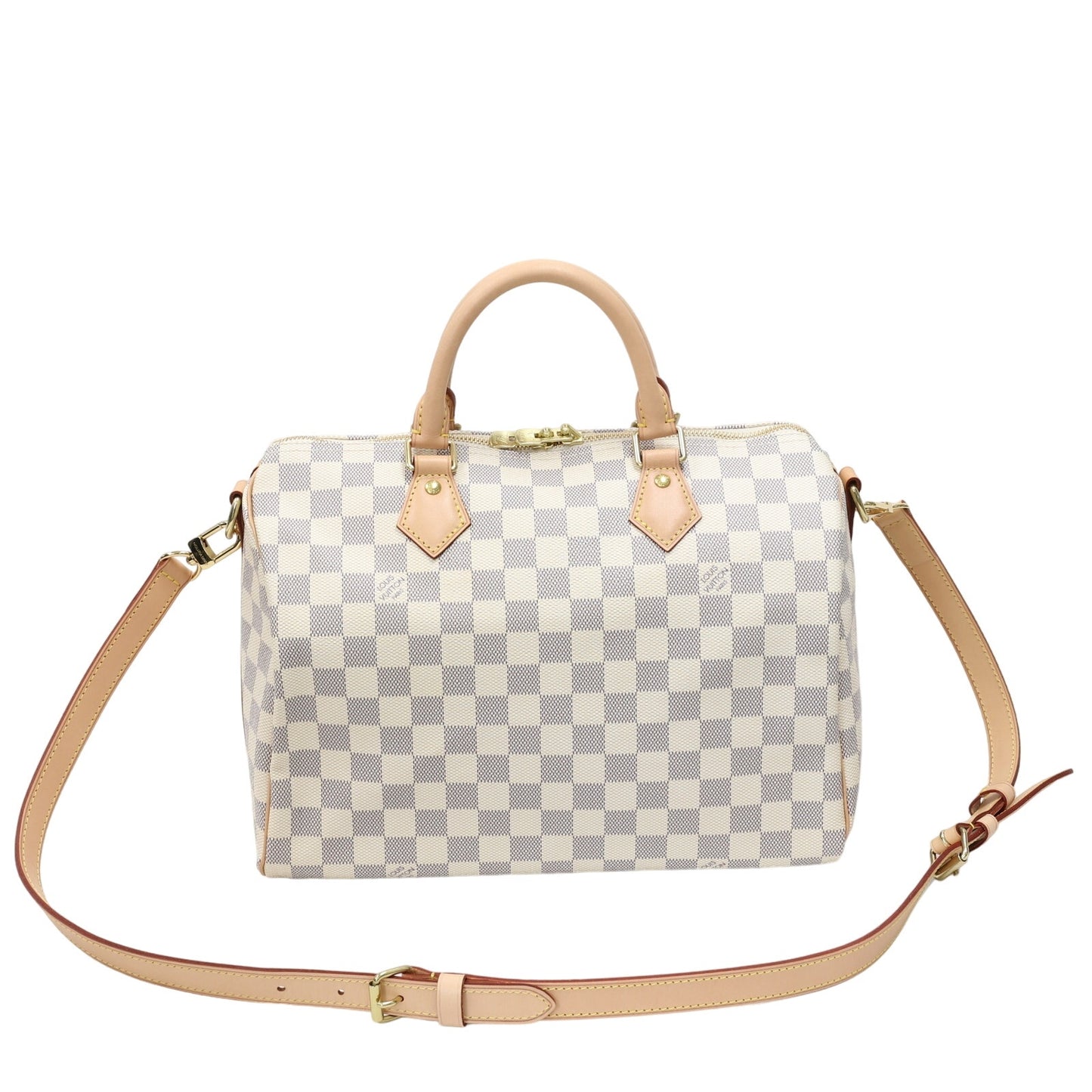 Louis Vuitton NEW AZUR Damier Summer 2020 Speedy 30 Bandouliere LV-B0619P-B006