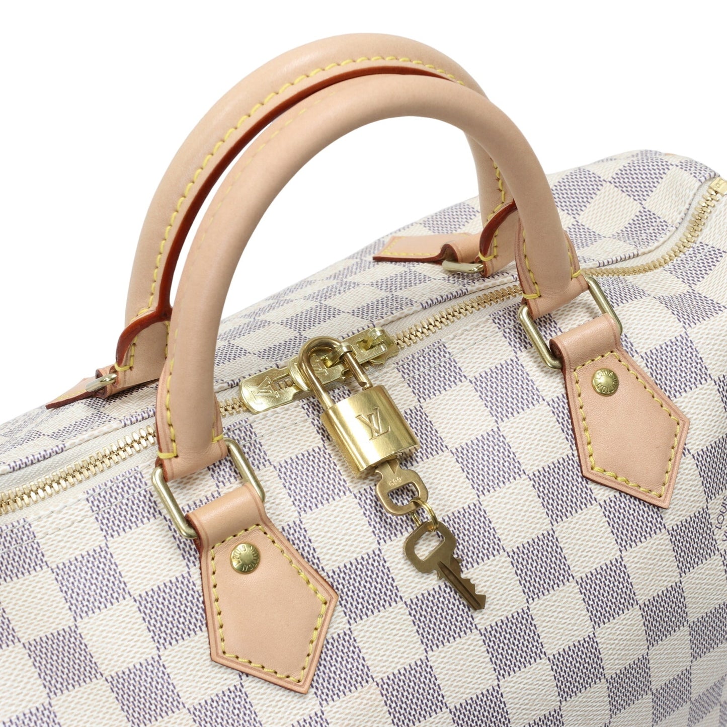 Louis Vuitton NEW AZUR Damier Summer 2020 Speedy 30 Bandouliere LV-B0619P-B006