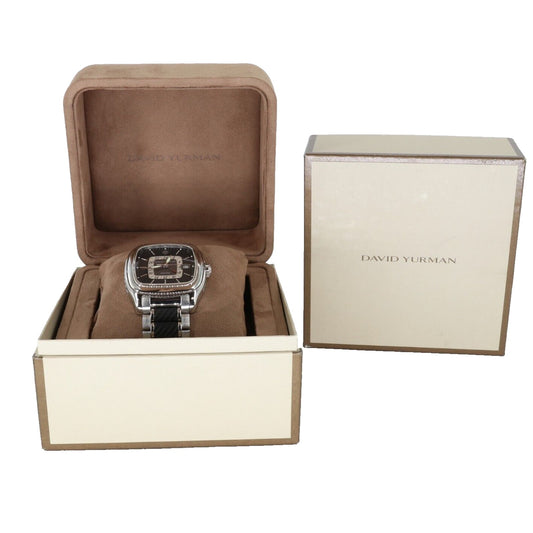 David Yurman Thoroughbred Date Automatic Stainless 41mm Swiss DY-A1211P-A003