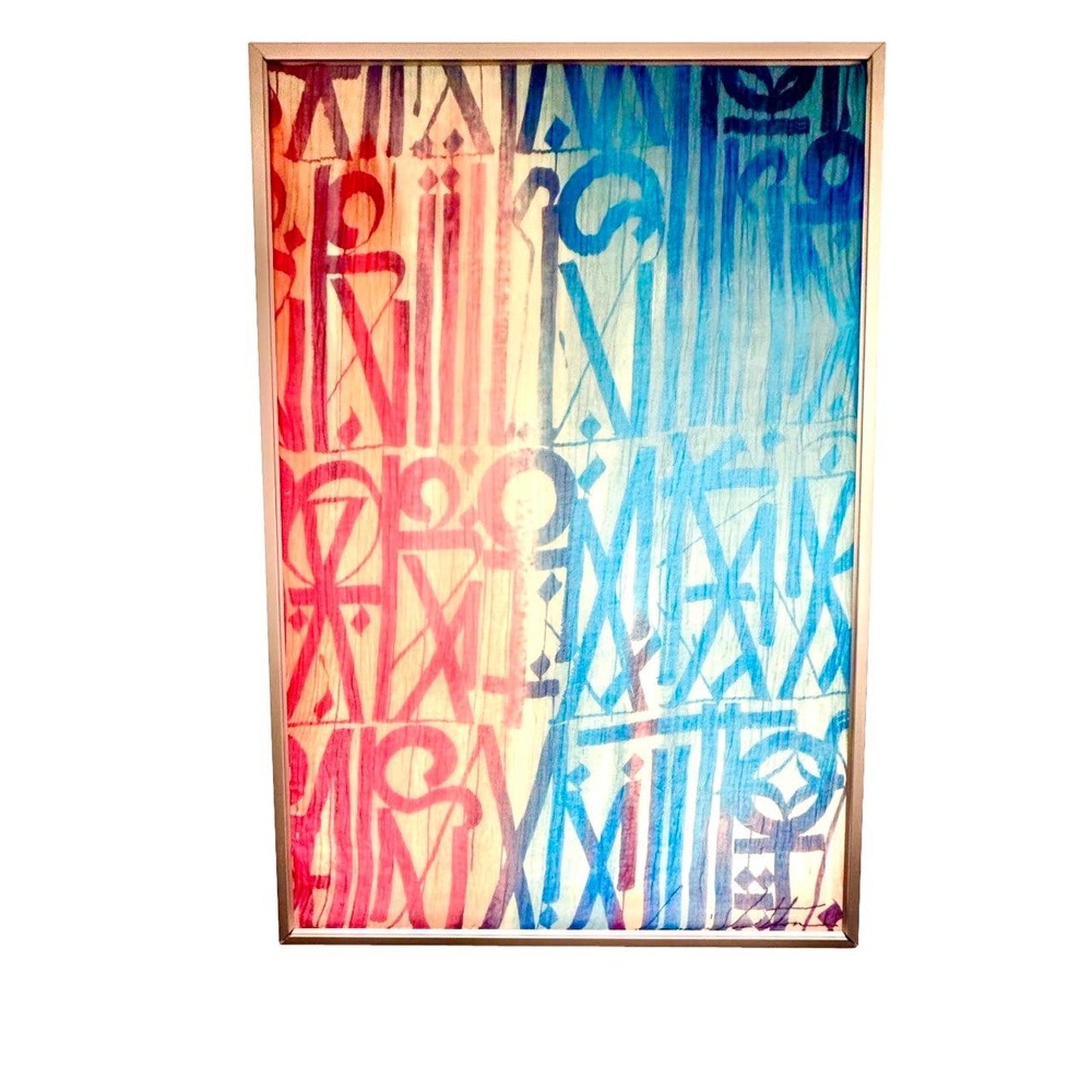 RETNA Signature X Louis Vuitton LV Graffiti Collection Piece LA Street Art