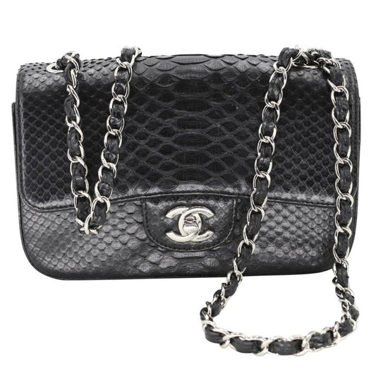 Chanel 2.55 Reissue Grail Mini Python Skin Leather Cross Body Bag CC-B0910P-0001