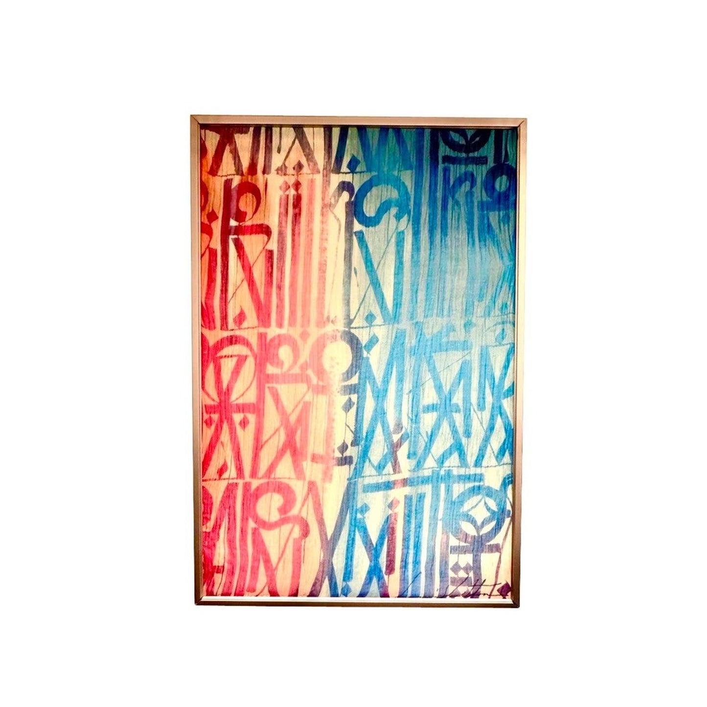 RETNA Signature X Louis Vuitton LV Graffiti Collection Piece LA Street Art